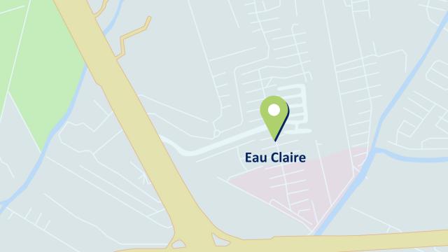 Eau Claire location marker